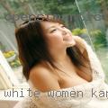 White women Kansas black
